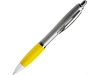 Ручка пластиковая шариковая CONWI, желтый, пластик