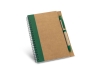 Блокнот B6 «ASIMOV», зеленый, бумага