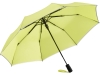 Зонт складной «Pocket Plus» полуавтомат, желтый, полиэстер
