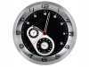 Часы настенные «Астория», черный, серебристый, металл, стекло