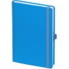 Ежедневник Favor, недатированный, голубой, голубой, искусственная кожа; покрытие софт-тач