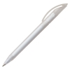 Ручка шариковая Prodir DS3 TFF, белая, белый, пластик