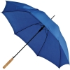 Зонт-трость Lido, синий, синий, полиэстер