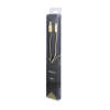 Кабель Micro USB Rombica Twist Gold, металл