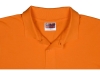 Рубашка поло "First" мужская, оранжевый, хлопок