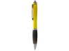 Ручка пластиковая шариковая «Nash», черный, желтый, пластик