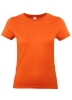 Футболка женская E190 оранжевая, оранжевый, хлопок