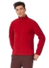 Куртка ID.501 красная, красный, полиэстер 100%, плотность 280 г/м²; флис (микрофлис)