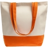 Холщовая сумка Shopaholic, оранжевая, оранжевый, хлопок