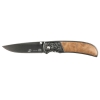 Складной нож Stinger S055B, коричневый, коричневый, сталь, лезвие - нержавеющая сталь, 3cr13; рукоять - дерево