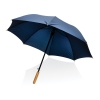 Автоматический зонт-трость с бамбуковой рукояткой Impact из RPET AWARE™, d103 см , rpet; металл