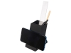 Настольное беспроводное зарядное устройство «Glow Box», черный, soft touch