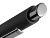 Металлическая шариковая ручка «Ellipse gum» soft touch с зеркальной гравировкой, черный, soft touch