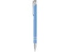 Ручка металлическая шариковая «Cork», голубой, алюминий, резина