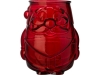 Подставка для чайной свечи «Nouel» из переработанного стекла, красный, стекло