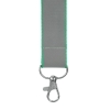 Лента светоотражающая Interlevel, зеленая с серым, зеленый, серый, нейлон; пластик; металл