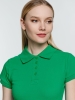 Рубашка поло женская Virma Premium Lady, зеленая, зеленый, хлопок
