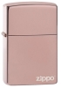Зажигалка ZIPPO Classic с покрытием High Polish Rose Gold, латунь/сталь, розовое золото, 38x13x57 мм, розовый