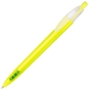X-1 FROST, ручка шариковая, фростированный желтый, пластик, желтый, пластик