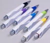 Ручки с широким клипом, пластик