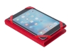 Чехол универсальный для планшета 8", красный, пластик, микроволокно