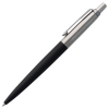 Ручка шариковая Parker Jotter Core K63, черный с серебристым, черный, серебристый, металл