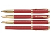 Ручка роллер Parker IM Premium, красный, желтый, металл