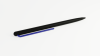 Карандаш Pininfarina GrafeeX с синим клипом в чехле из переработанной кожи, черный, алюминий, grafeex (графит), рециклированная кожа