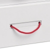 Ручка Corda для коробки M, ярко-красная (алая), красный, полиэстер 100%