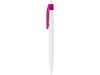 Ручка пластиковая шариковая HINDRES, розовый, пластик