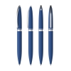 Ручка шариковая "Rocket", покрытие soft touch, синий, металл/soft touch