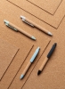 Эко-ручка Write, голубой, пробка; волокно пшеничной соломы