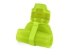 Складная бутылка «Твист», зеленый, пластик, силикон