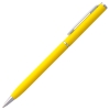 Ручка шариковая Hotel Chrome, ver.2, матовая желтая, желтый, металл