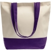 Холщовая сумка Shopaholic, фиолетовая, фиолетовый, хлопок