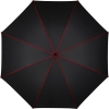 Зонт-трость Seam, красный, красный, пластик