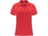 Рубашка поло «Monzha», женская, красный, полиэстер