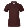 Рубашка поло женская STAN хлопок/полиэстер 185, 04WL, Т-шоколадный, 185 гр/м2, хлопок