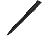 Ручка шариковая из переработанного пластика «Happy Recy», черный, пластик