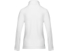 Куртка флисовая «Amber» женская из переработанных материалов, белый, полиэстер