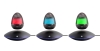 Левитирующая bluetooth колонка "Smart UFO" 3Вт с разноцветной подсветкой, синий, металл/soft touch/пластик