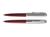 Ручка шариковая Parker 51 Core, серебристый, бордовый, металл