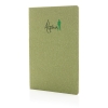 Тонкий блокнот Standard в мягкой обложке, А5, зеленый, бумага; бумага