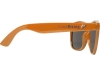 Солнцезащитные очки «Sun Ray» из переработанного PET-пластика, оранжевый, пластик
