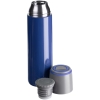 Термос Heater, синий, синий, корпус - нержавеющая сталь; крышка - пластик