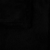 Плед Plush, черный, черный, полиэстер 100%, 240 г/м², длинноворсовый флис
