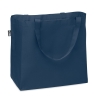 Большая сумка шоппер 600D RPET, синий, полиэстер