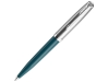 Ручка шариковая Parker 51 Core, бирюзовый, серебристый, металл