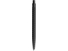 Ручка пластиковая шариковая Prodir QS 03 PRP с рисунком «протектор шины» софт-тач PRP, черный, soft touch