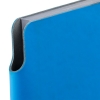 Ежедневник Flexpen Mini, недатированный, ярко-голубой, голубой, покрытие софт-тач; искусственная кожа